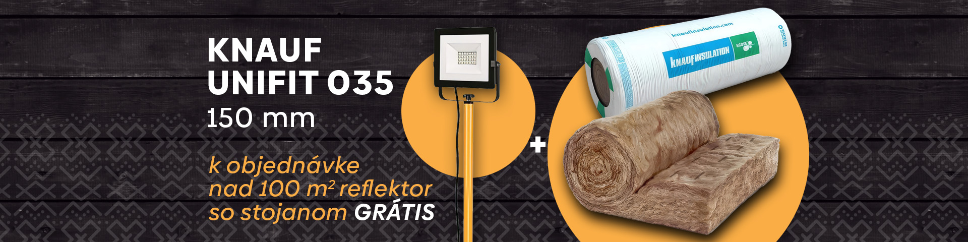 Knauf Unifit + reflektor so stojanom